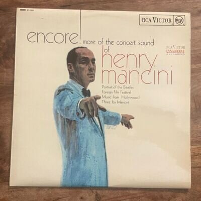 HENRY MANCINI - ENCORE! EX+ VINYL LP / FIRST PRESSING