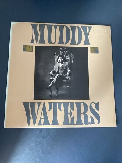 Muddy Waters, King Bee album vinyl LP Promo Copy Gold Stamp Blues Record