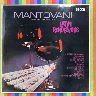 Mantovani And His Orchestra, Latin Rendezvous, 12"LP, Album Record