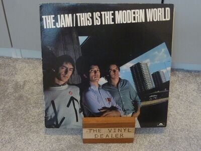 THE JAM - This Is The Modern World - UK LP (1977) W/Inner 'ALLEN' - MOD EX/VG