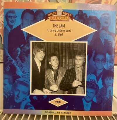 The Jam Going Underground Old Gold Collection 7" Single, Mod, Rock, New wave NM