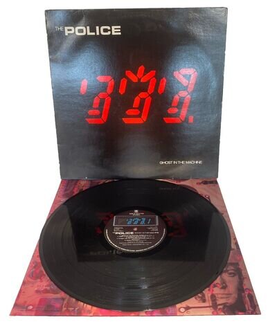 The Police - Ghost In The Machine Vinyl LP Record AMLK63730 A&M 1981 Ex / Vg