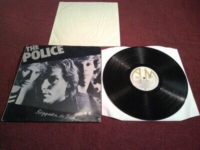 THE POLICE REGGATTA DE BLANC VINYL 1979 UK PRESS EX+/NEAR MINT AUDIO AMLH 64792