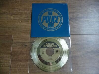 THE POLICE - ROXANNE / EVERY LITTLE... MEGA RARE JAPANESE GOLD VINYL 7" EX+