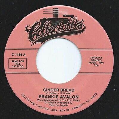 Frankie Avalon - Ginger Bread 7", RE Collectables L527