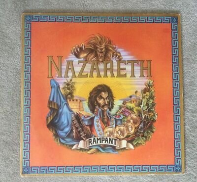 NAZARETH - RAMPANT VINYL LP (EMBOSSED SLEEVE)