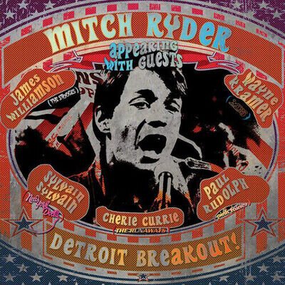 Mitch Ryder : Detroit Breakout! VINYL 12" Album Coloured Vinyl (2019) ***NEW***