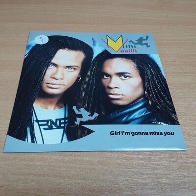 7" Single - Milli Vanilli, Girl I'm Gonna Miss You, 1989, COOLTEMPO (COOL 191)