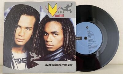 Milli Vanilli - Girl I'm Gonna Miss You - 7" Single 1989 Cooltempo COOL 191