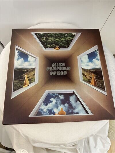 MIKE OLDFIELD - BOXED 4XLP BOXSET VBOX1 VIRGIN 1976 QUADRAPHONIC.