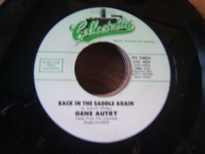 GENE AUTRY - Back In The Saddle Again USA re-issue POST PAID