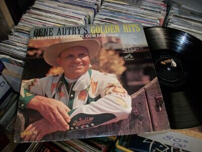 GENE AUTRY- GOLDEN HITS VINYL ALBUM