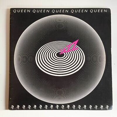 Queen – Jazz - UK LP EMI Records 1978 Embossed sleeve with poster Ex