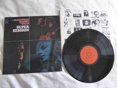 MIKE BLOOMFIELD,AL KOOPER,STEVE STILLS - SUPER SESSION ,CBS ,1968 ,S63396, VG/G+