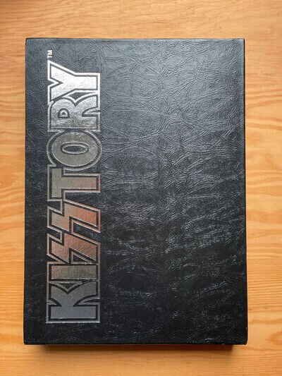 KISSTORY KISS Autographed - GENE PAUL PETER ACE - Very Rare Signed Book