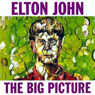 ELTON JOHN The Big Picture BANNER HUGE 4X4 Ft Fabric Poster Tapestry