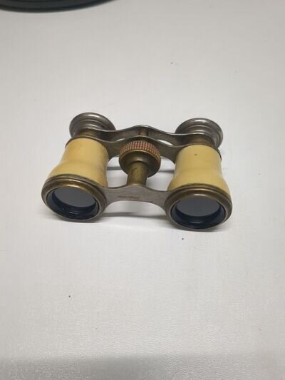 Early 1920s Opera Glasses Vintage- Has A Crack On Handle