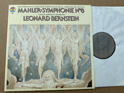 CBS 77234 Mahler Symphony No. 8 Leonard Bernstein 2 LP set