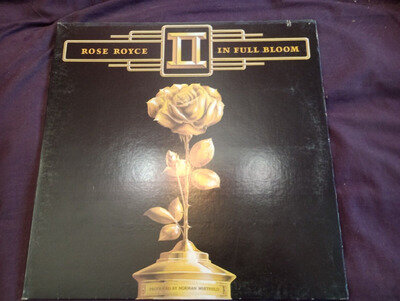 ROSE ROYCE - IN FULL BLOOM LP K 56394 WHITFIELD RECORDS UK 1977