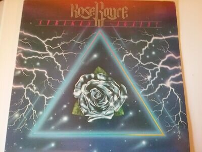 ROSE ROYCE VINYL LP STRIKES AGAIN WHITFIELD REORDS K56527 1978