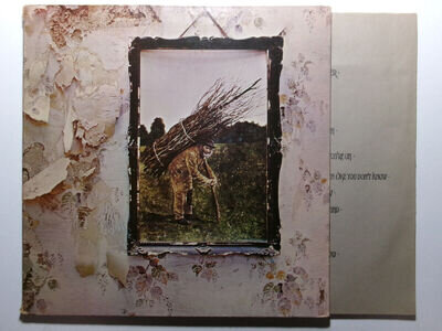 LED ZEPPELIN BLACK DOG ATLANTIC SD 7208 JIMMY PAGE ROBERT PLANT GATEFOLD USA