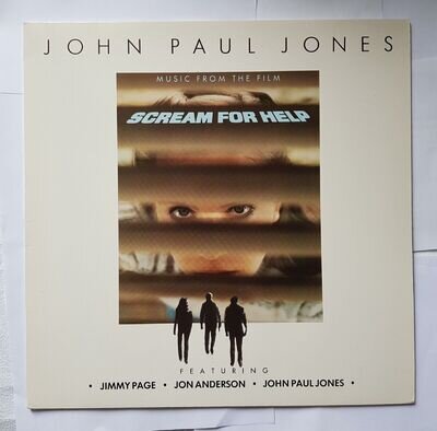 JOHN PAUL JONES Scream For Help soundtrack Jimmy Page Jon Anderson Led Zeppelin