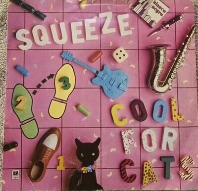 7” SQUEEZE COOL FOR CATS Original VINYL 1979