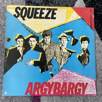 SQUEEZE : Argybargy : Vinyl LP + Inner Sleeve uk A&M 1980