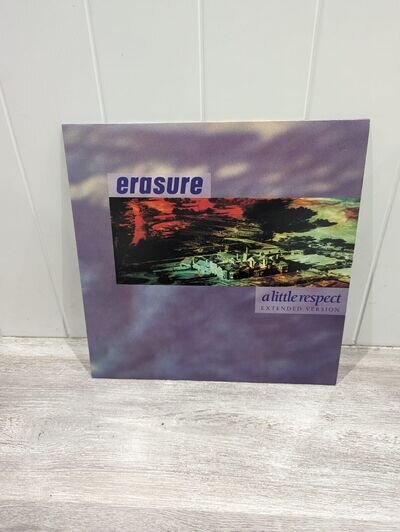 Erasure. A Little Respect 12" Single Vinyl 1988 12MUTE85 Record Album