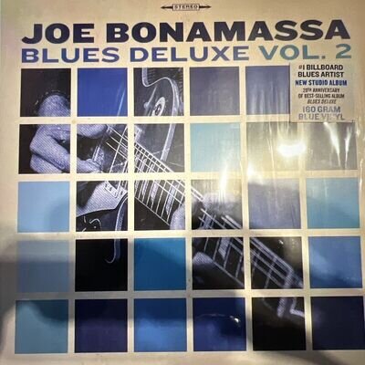 Joe Bonamassa Blues Deluxe Vol.2 [BLUE VINYL] Released 15/12/2023