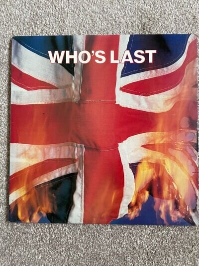 THE WHO - WHO'S LAST - DOUBLE LP.