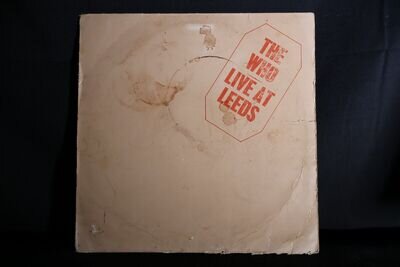 THE WHO - LIVE AT LEEDS - 12” VINYL LP POLYDOR Record