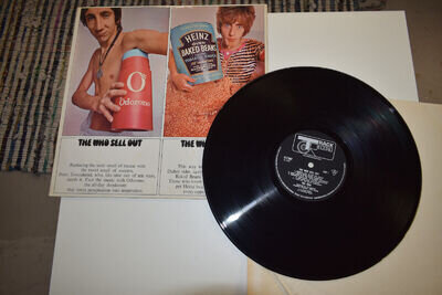 THE WHO SELL OUT MONO UK FIRST PRESS MONO TRACK EX/EX- LP 1967