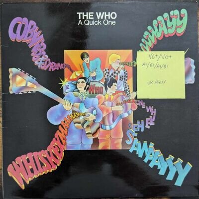 The Who A Quick One/ Sell Out Vinyl Record VG+/VG+ 2683038 1867 1st Press