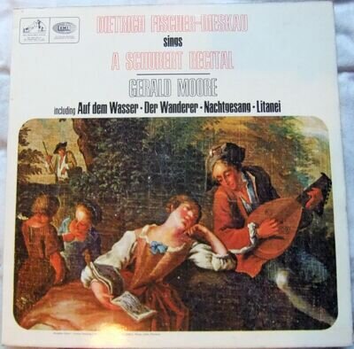 Schubert Lieder; Dietrich Fischer-Dieskau; Vinyl LP (HMV ASD 2273)