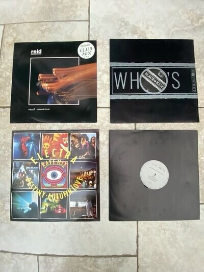 Dance, Disco 12” singles 1989, x4