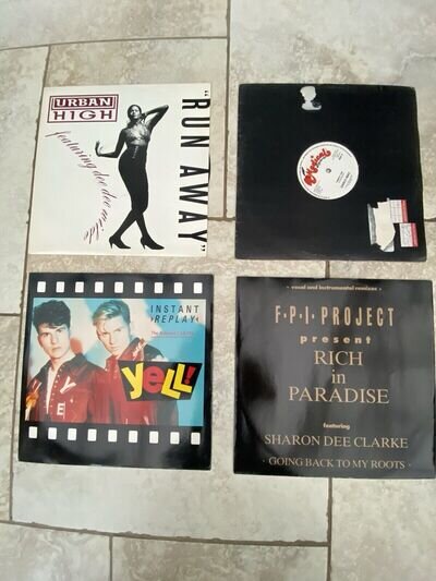 Dance, Disco 12” singles 1989, x4