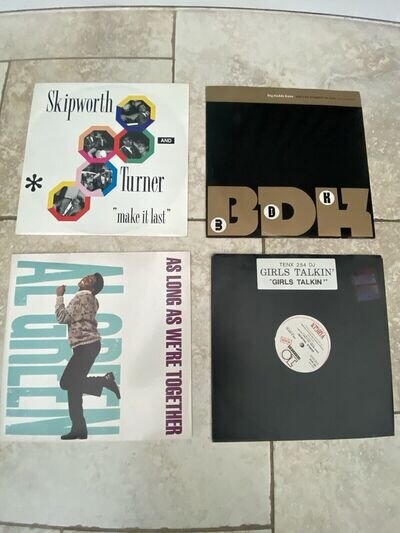 Dance, Disco 12” singles 1989, x4