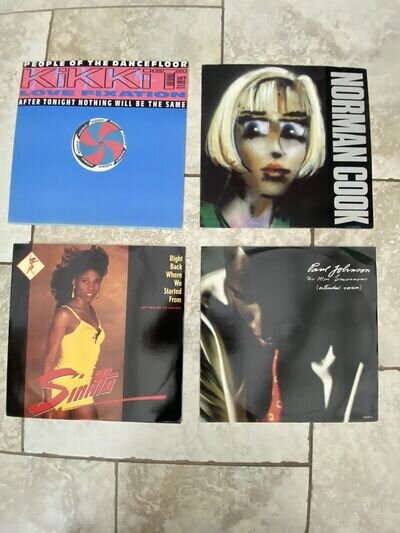 Dance, Disco 12” singles 1989, x4