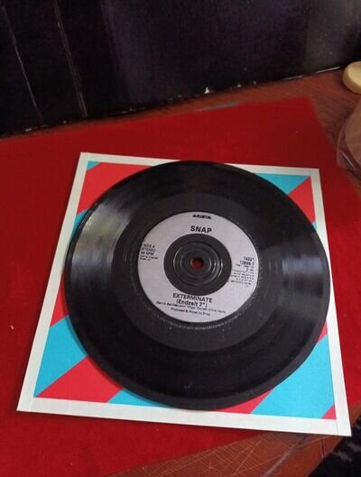 7" Vinyl Single By SNAP, EXTERMINATE