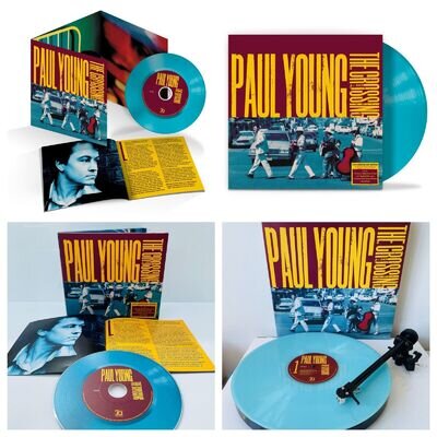 Paul Young CD + Vinyl Bundle: – The Crossing (30th Anniversary Ed.) w.booklets