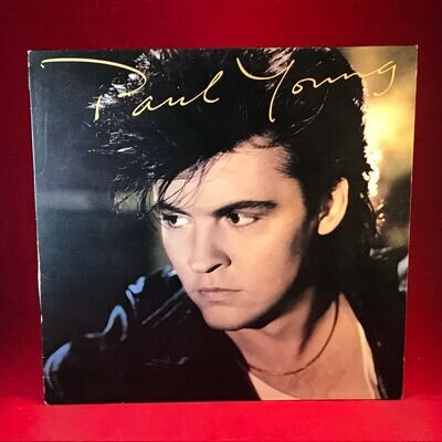 PAUL YOUNG The Secret Of Association 1983 Vinyl LP + INNER Hot Fun original G