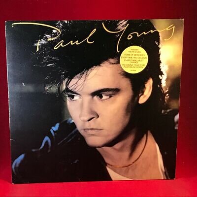 PAUL YOUNG The Secret Of Association 1983 Vinyl LP + INNER Hot Fun original E