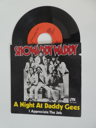 Showaddywaddy - Dutch 7" Record - A Night At Daddy Gees - Unusual Sleeve