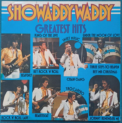 SHOWADDYWADDY - Greatest Hits - 12" Vinyl LP EX/VG+ 1976 Record Album ARTY 145