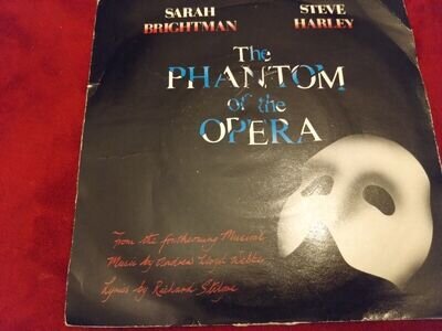 SARAH BRIGHTMAN &STEVE HARLEY- THE PHANTOM OF THE OPERA POSP800(1986)