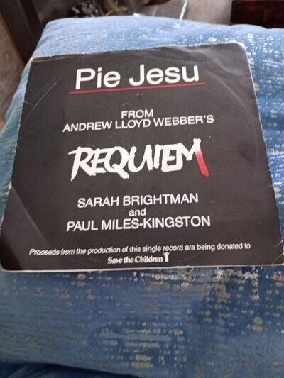 Sarah Brightman Paul Miles Kingston Pie Jesu Requiem 7' Andrew Lloyd Webber 1985