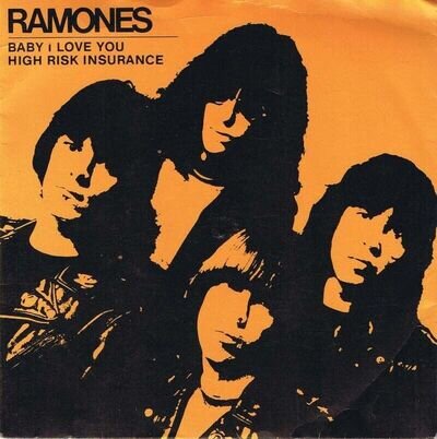 Ramones - baby i love you 7" single EX/VG+ play tested nice copy