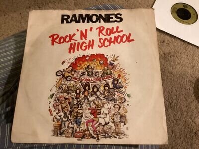 Ramones - Rock 'n' Roll High School - Original 1979 , 7" Single - SIR4021