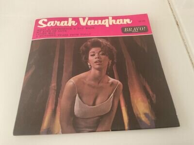 Sarah Vaughan - What A Difference A Day Made + 3 Tracks - E.P. Bravo No.BR 305